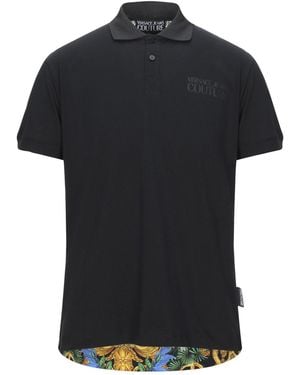 Versace Jeans Couture Polo Shirts - Black