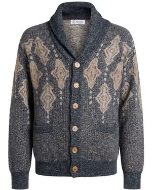 Brunello Cucinelli Cardigan - Gris
