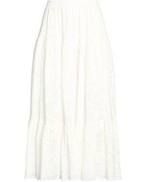 Erdem Midi Skirt Cotton, Nylon - White