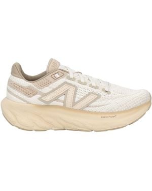 New Balance Ivory Trainers Textile Fibres - Natural