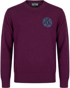 Versace Jeans Couture Pullover - Morado