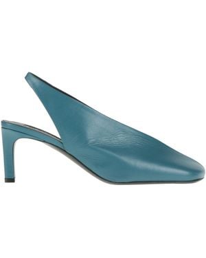 Jil Sander Court Shoes Leather - Blue