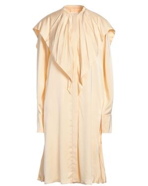 Jil Sander Midi Dress Viscose - Natural