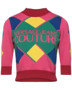 Versace Jeans Couture Jumper Cotton - Pink