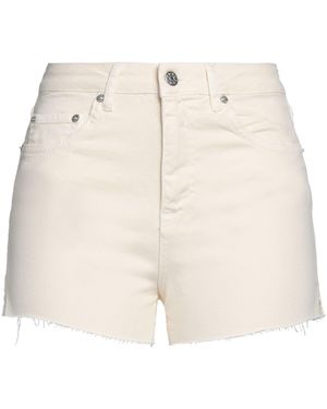 NA-KD Denim Shorts - Natural