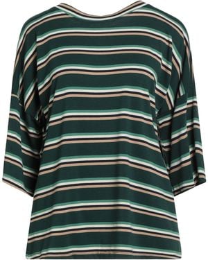 Shirtaporter T-Shirt Viscose, Polyester, Elastane - Green