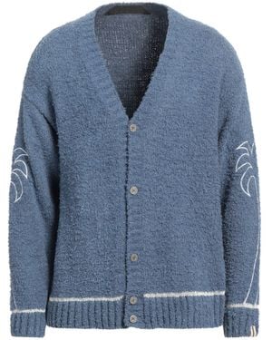 Palm Angels Cardigan - Bleu