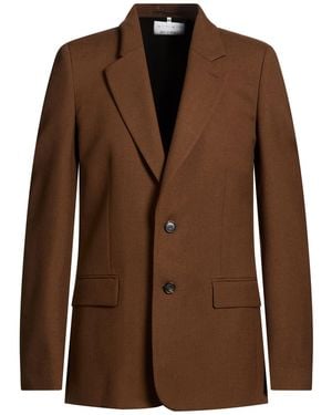 MM6 by Maison Margiela Blazer Virgin Wool - Brown