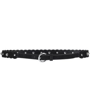 Sandro Belt Soft Leather - White