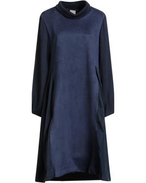 MILVA MI Midi Dress Viscose, Polyester, Nylon - Blue