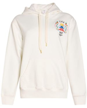 CASABLANCA Sweatshirt Organic Cotton - White