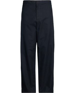 Jil Sander Midnight Trousers Cotton - Blue