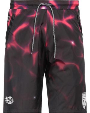 Octopus Shorts & Bermuda Shorts Polyester - Black