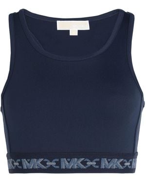 MICHAEL Michael Kors Sport-Bh Mit Logo - Blau