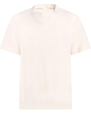 Circolo 1901 Ivory T-Shirt Cotton, Elastane - White