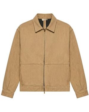 Fear Of God Khaki Denim Outerwear Cotton - Brown