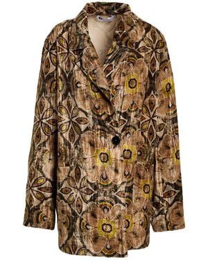Diana Gallesi Blazer Polyester - Natural
