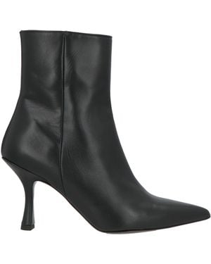 NCUB Ankle Boots Leather - Black