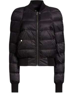 Rick Owens Doudoune Plumes Ou Synthétique - Noir