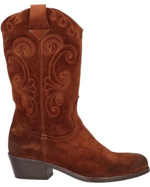 FRU.IT Ankle Boots Leather - Brown