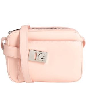 Ferragamo Archive Cc -- Cross-Body Bag Leather - Pink