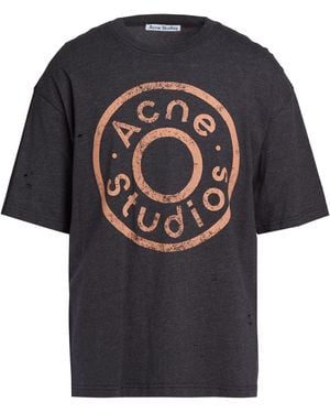 Acne Studios Slate T-Shirt Cotton, Polyester - Black