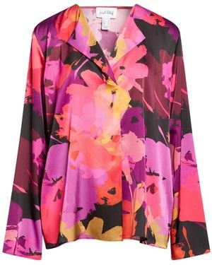 Joseph Ribkoff Top Recycled Polyester, Elastane - Pink