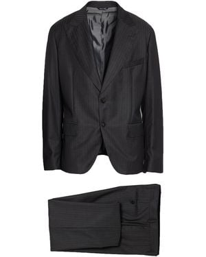 Reveres 1949 Suit Virgin Wool - Black