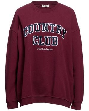 4th & Reckless Sweatshirt Cotton - Red
