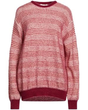 Crossley Burgundy Jumper Virgin Wool, Mohair Wool, Polyamide, Acrylic - Red
