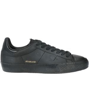 HIDNANDER Archetypal Trainers Leather, Textile Fibres - Black