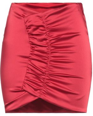 Soallure Mini Skirt - Red