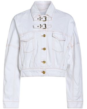 Ganni Jeansjacke/-Mantel - Blau