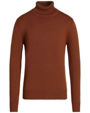 Alpha Studio Rollkragenpullover - Braun