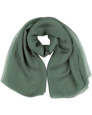 Max Mara Military Scarf Silk - Green