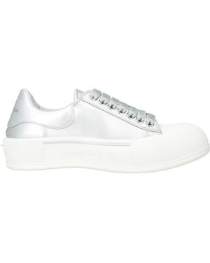 McQueen Trainers Synthetic Material - White