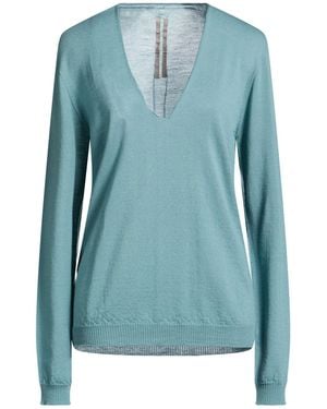 Rick Owens Jumper Virgin Wool - Blue