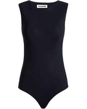 Jil Sander Bodysuit Polyamide, Elastane - Blue