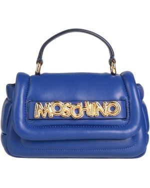 Moschino Couture -- Bright Handbag Polyolefin - Blue