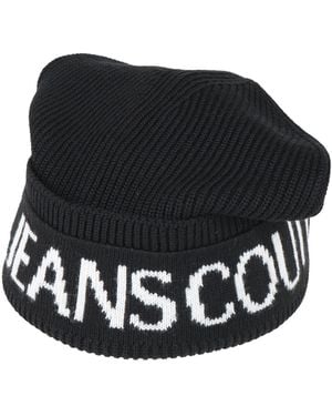 Versace Jeans Couture Hat Acrylic, Wool - Black