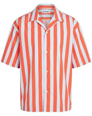 Sunnei Shirt Polyamide, Elastane - Red