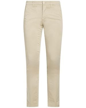 Guess Pants Cotton, Elastane - Natural