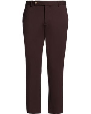 Entre Amis Trousers Viscose, Polyamide, Elastane - Brown