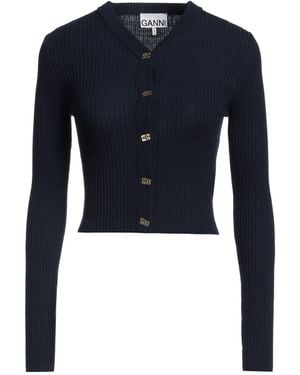 Ganni Cardigan - Bleu