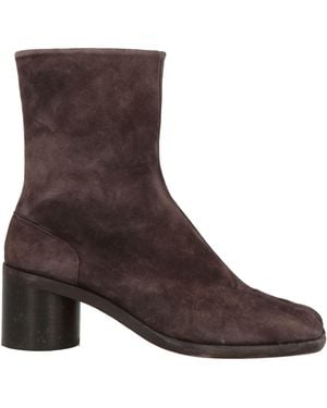 Maison Margiela Ankle Boots Leather - Brown