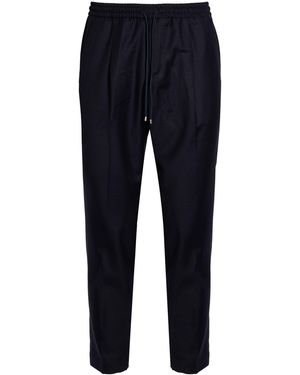 Briglia 1949 Midnight Pants Virgin Wool, Elastane - Blue