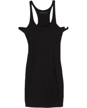 HELIOT EMIL Mini Dress Cotton, Elastane - Black
