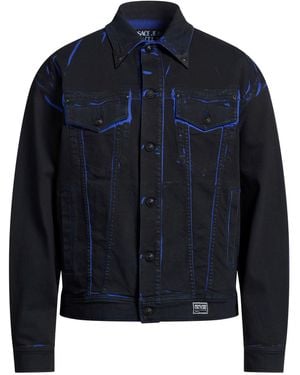 Versace Jeans Couture Jacket Cotton, Elastane - Blue