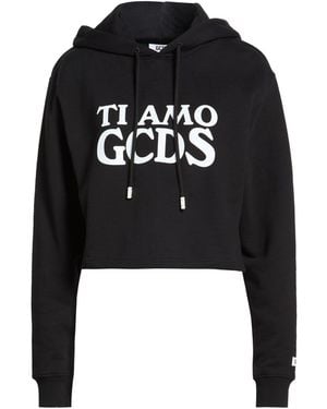 Gcds Sweatshirt Cotton - Black