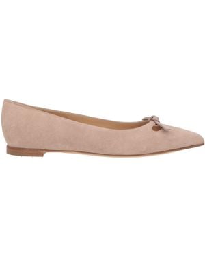 Sergio Rossi Ballet Flats Leather - Pink